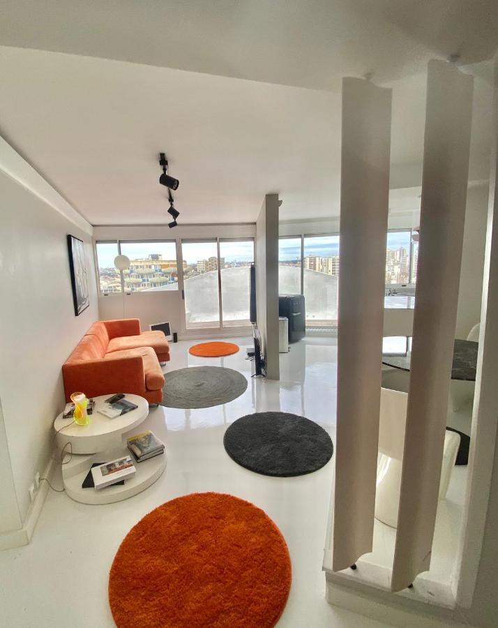 14Eme Et Der Etage "Arty" Avec 2 Chambres Et Vue Panoramique ! كْرُتييّ المظهر الخارجي الصورة