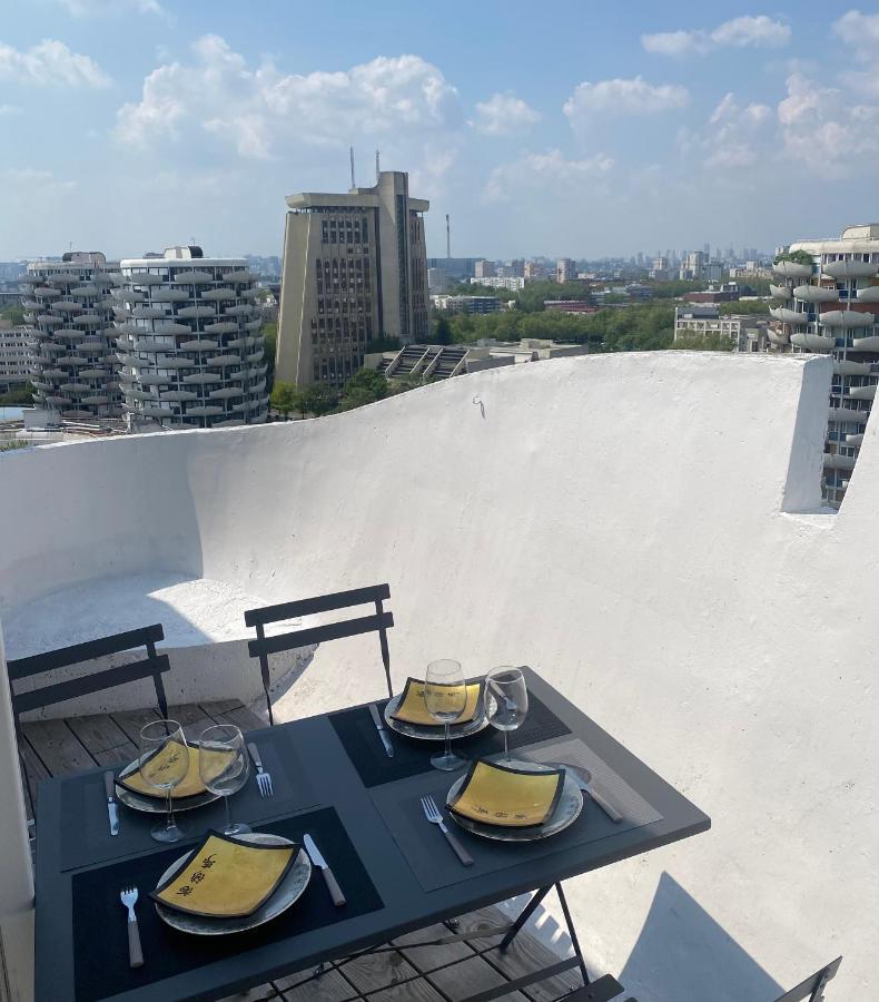 14Eme Et Der Etage "Arty" Avec 2 Chambres Et Vue Panoramique ! كْرُتييّ المظهر الخارجي الصورة