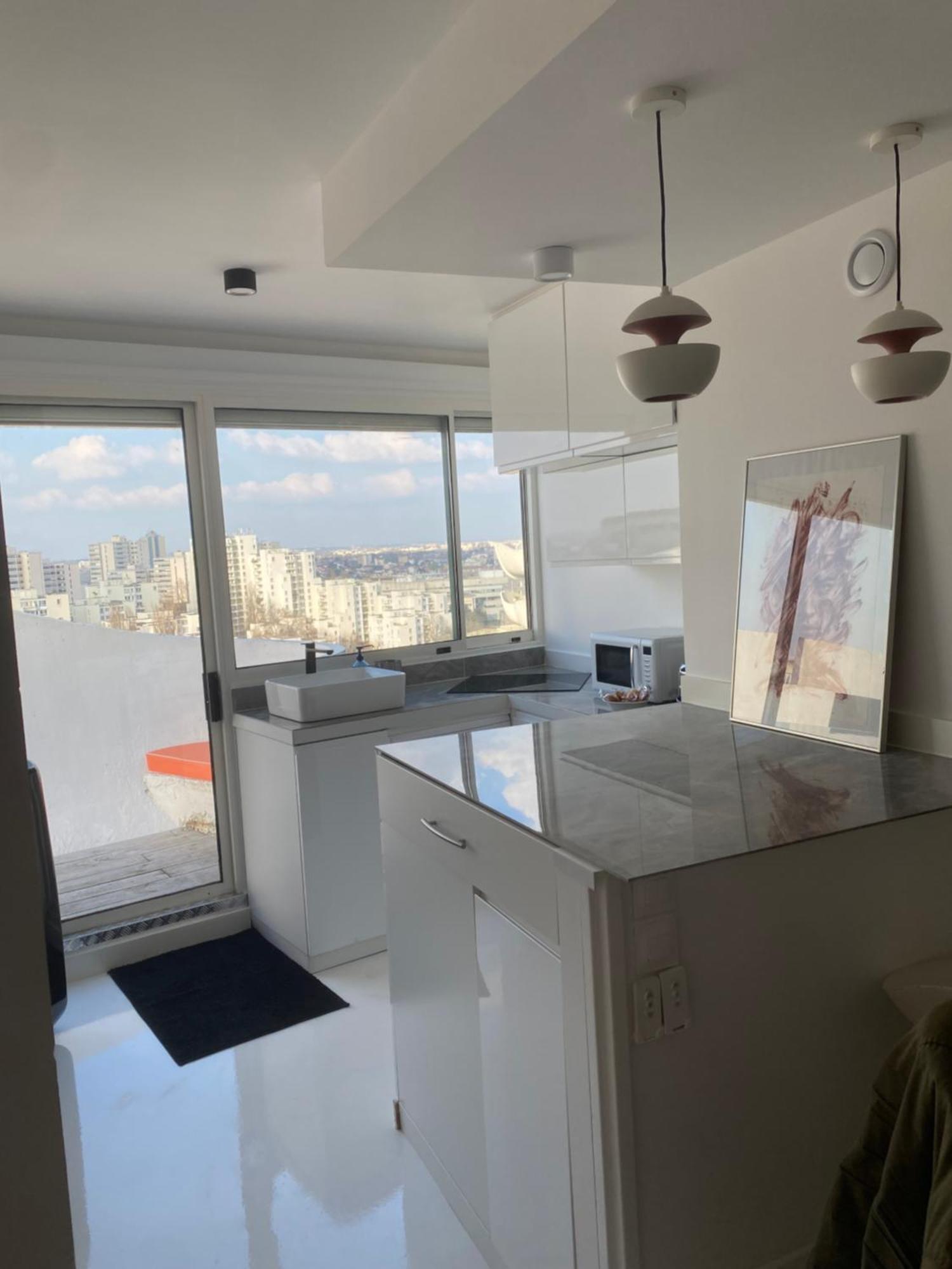 14Eme Et Der Etage "Arty" Avec 2 Chambres Et Vue Panoramique ! كْرُتييّ المظهر الخارجي الصورة